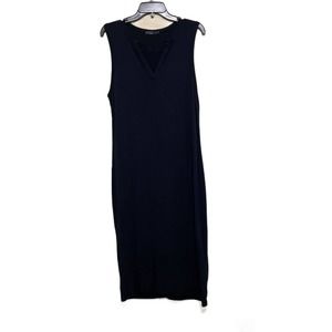 Elegant Black Sleeveless Dress